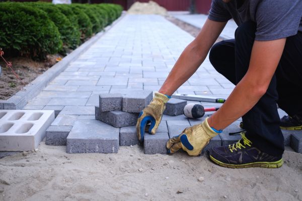 Paver Laying